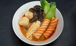 麻辣湯+生麺(健康小麦ブラン配合)（六六(LIU LIU)麻辣湯マーラータン/麻辣拌マーラーバン）