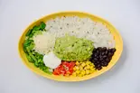 クラシックベジボウル Vegetarian Bowl（フリホーレスブリトー＆サラダ 麻布十番）