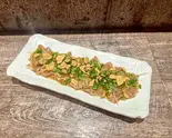 地鶏ムネタタキポン酢（肉酒場にゃぶ）