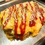 【当店人気No.3】オムそば（鉄板焼き 焔 大宮南銀店）
