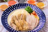 6.サラダライスでカオマンガイ(ももとむねのハーフ＆ハーフ計150g) ※カリフラワーライス使用（糖質制限 ヘルシーカオマンガイの店 海南鶏飯本舗 天下茶屋店）