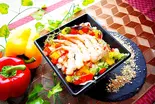 ガーリックシュリンプのグレインズライスボウルサラダ(Grains rice bowl salad グリーングレインブレイン)