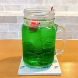 メロンソーダ（煉瓦かふぇ）