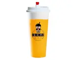 チーズマンゴーティー(黒糖タピオカなし) Lサイズ Cheese Mango Tea (Without Brown Sugar Tapioca Pearls) (Large)（茶之恋 台湾タピオカ専門店）