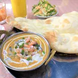 シーフードカレーセット Seafood curry set(インド料理&本格カレー ドールパタン DHORPATAN 西大井店)
