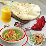 タンドリーチキンセット/Tandoori Set（MOTHER PALACE インド料理）