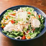 蒸し鶏と豆腐のバンバンジーサラダ（居酒屋 じゅうにねん）