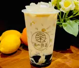 M台湾仙草ゼリー紅茶ミルクティー（台湾タピオカミルクティー 茶の物語 王子店 CHAWUYU BUBBLE TEA）