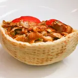 チキンケバブサンドChicken kebab sand（スターケバブインドカレーハラル専門店）
