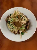ニラレバ炒め（中華料理 福興飯店）