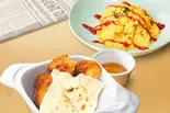 【炙りチーズ】フレンチトースト＆ミニふわとろオムライス ～Cheese French toast with Mini omelet rice～（オムライスとフレンチトーストの店 たまごの島）
