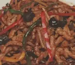 豚肉とピーマンの四川風炒め（本格中華料理 東盛軒）