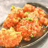 甘辛いたれで美味しさ倍増【2代目鶏のから揚げ]】（バンバン番長）
