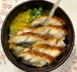 【ひつまぶし風】鰻茶漬け(だし付)(海鮮茶漬け&海鮮丼940円~ 尼の丼丸 西長洲店)