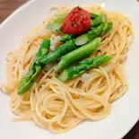 明太子のクリームパスタ(イタリア食堂VaBene)