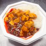 マーポー豆腐丼（天鴻餃子房 本郷店）