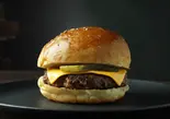 国産牛チーズバーガー(Kurodo's Burger)