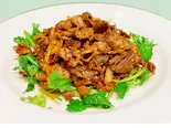 ラム肉のクミン炒め-孜然羊肉（大福源）