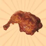 オーリンズ風チキンレッグ（小馋猫烤肉拌饭(シャオチャンマオビビンバ)）