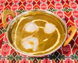 【8】エビほうれん草カレー Shrimp and Spinach Curry（インドアジアンレストラン＆バーさくら）
