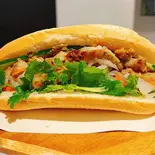 【人気No.3】豚肉焼きバインミー(BÁNH MỲ THỊT HEO NƯỚNG)(bui tapioca warabi)