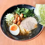 ニンニクラーメン【醤油】大盛(中華料理 林)
