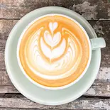 カフェラテ "Caffe Latte" ※写真はイメージです。（&Ryogoku）