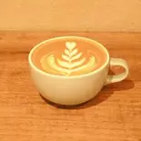 カフェラテ（【カツサンド＆自家焙煎珈琲】TOKYO COFFEE TACHIKAWA）