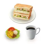 サンド・サラダセットSandwich Salad Set(カフェ・ド・クリエ JRイン札幌北2条店)
