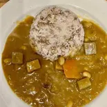 心に優しい精進カレー（KIKCAFE）