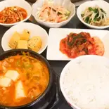 味噌チゲ定食 Miso Jjigae Set Meal（焼肉ソウル）