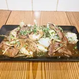 ハラミ炒め（中洲バーガー(中洲ホルモンセンター)）