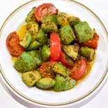 トマトとアボカドのグリル/Tomato Avocado Grill（インド料理ラサニ）