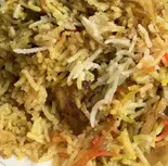 Chicken biriyani set  チキンビリヤニセット（ビリヤニハウスodaan）