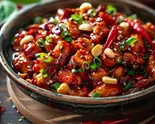 川味宫保鸡丁,鶏肉とピーナッツ炒め,Kung Pao Chicken with Peanuts（麻布十川）