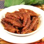 鶏肉の爪醬油煮(豆豉鸡爪)（祥和食府）