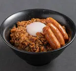 背徳感のソーセージすたみな丼（圧倒的背徳感 スタミナRush 福岡原店）