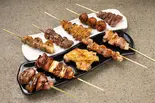焼き鳥おまかせ10種盛り(山鶏赤坂店)