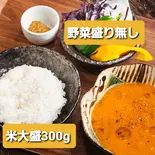 〇スープカレーセット(野菜盛なし)●ご飯大盛(300g)（マヒールマヒール）