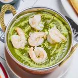 ほうれん草プラウン Horenso Prawn（UMAI DINING）