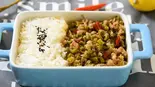 酸豆角肉末便当  インゲンと豚肉の炒め弁当（湘味食府）