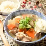 手作り豆腐豚汁+ご飯セット（佐藤とん汁店 本店）