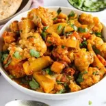 アルゴビマサラカレー/Allo Gobi Masara Curry(インドネパールレストランアムル)
