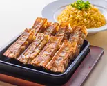 手包み棒餃子8本&チャーハン(西安餃子(しーあんぎょうざ) 東京オペラシティ店)