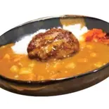 ハンバーグカレーライス Set       Hamburger Curry Rice Set（うま味家 マサラ）