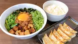 【満足セット】台湾まぜそば・餃子・ライスセット（麺屋マルヨシ）