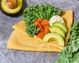 アボガドとスモークサーモングリーク(Creperie ユニーぷ)