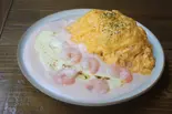 明太海老チーズクリームオムライス(オムライス専門店リトルヤミー)