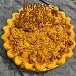 マムズアップルクランブルMom's Apple Crumble アップルパイ APPLE PIE. 1ホール. 1 whole 23cm(ザパイホールロサンゼルス西麻布)