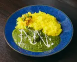 チキンほうれん草カレーボックス  Chicken Spinach Curry Box（まんぷくカレーライス屋両国店 Manpuku Curry Rice House Ryogoku）